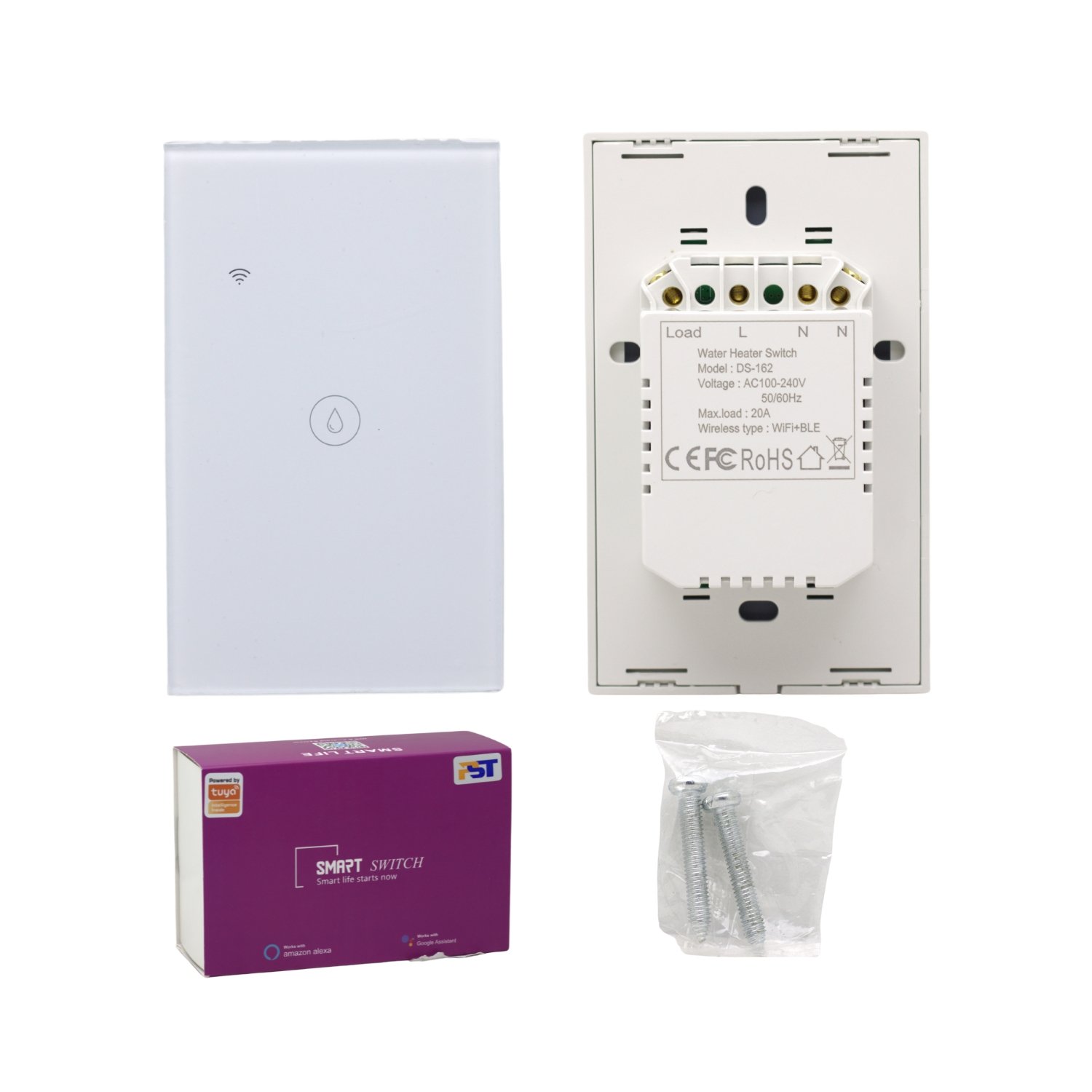 Interruptor Calentador Therma WIFI SMART PST‑DS‑162 TUYA