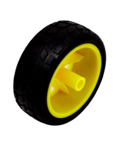 Alternative view of Rueda Amarilla Para Robótica RDA-A