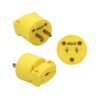 Enchufe Tipo Leviton 15A Amarillo U38N/2P OPALUX