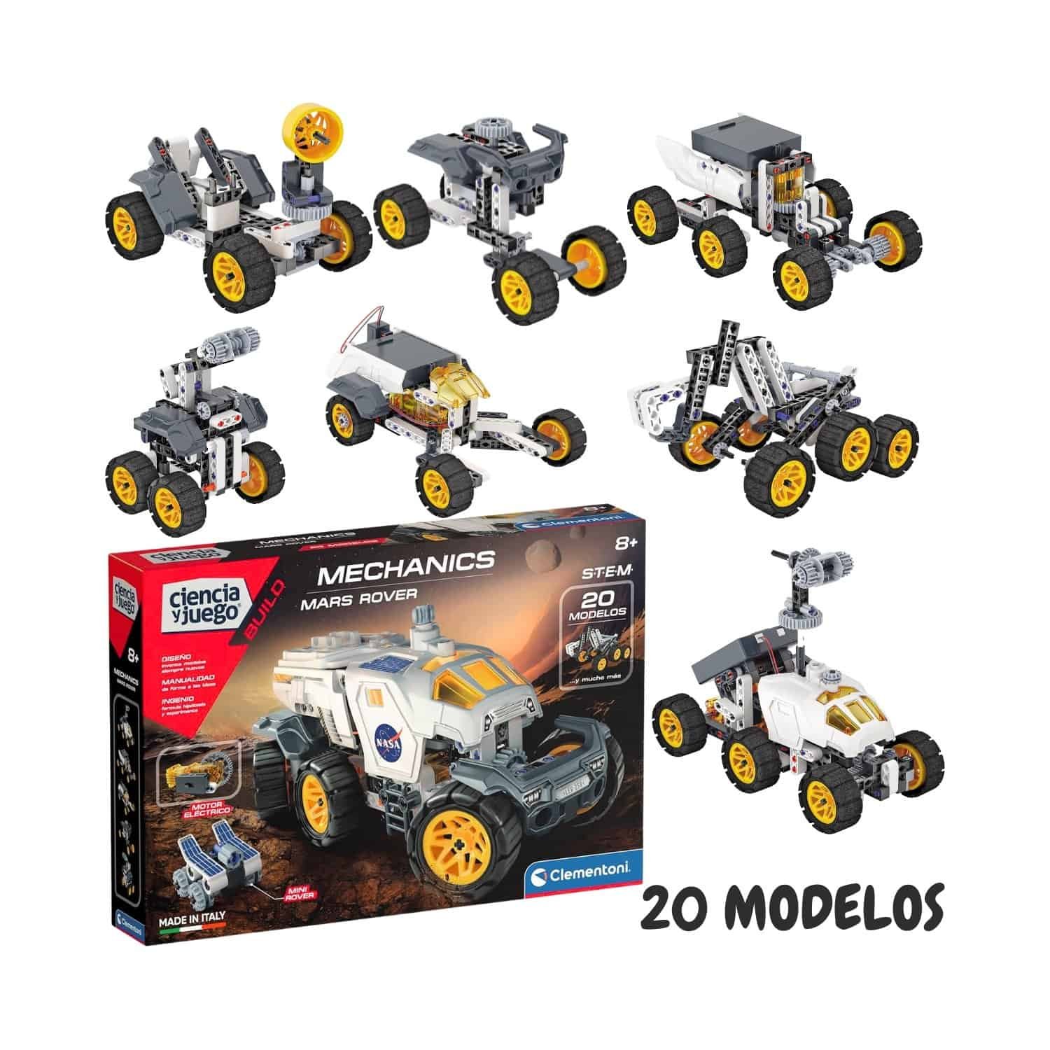 Juguete Armable Mars Rover 55470 CLEMENTONI