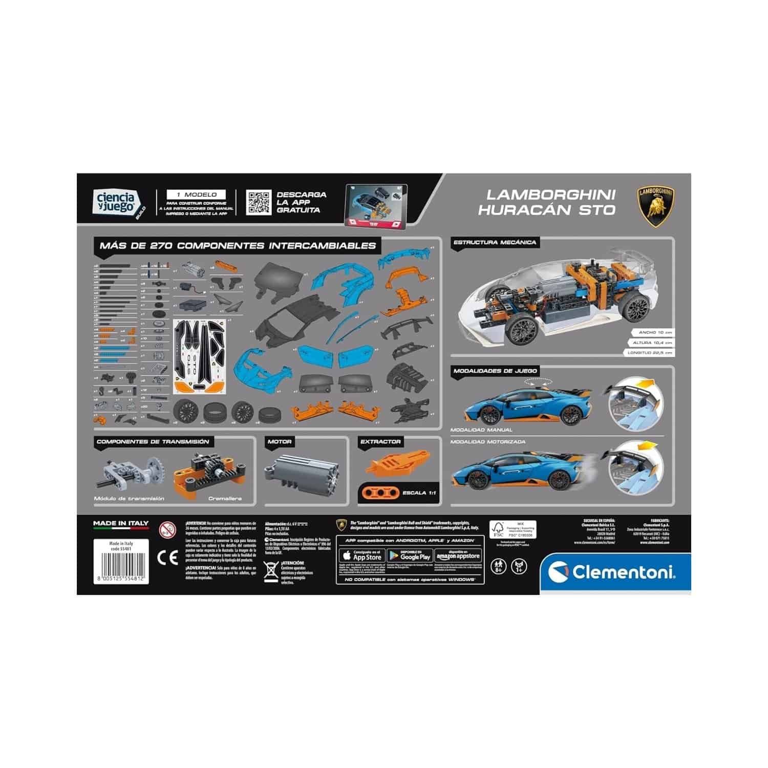 Juguete Carro Lamborghini Huracán CLEMENTONI 55481 - Imagen 9