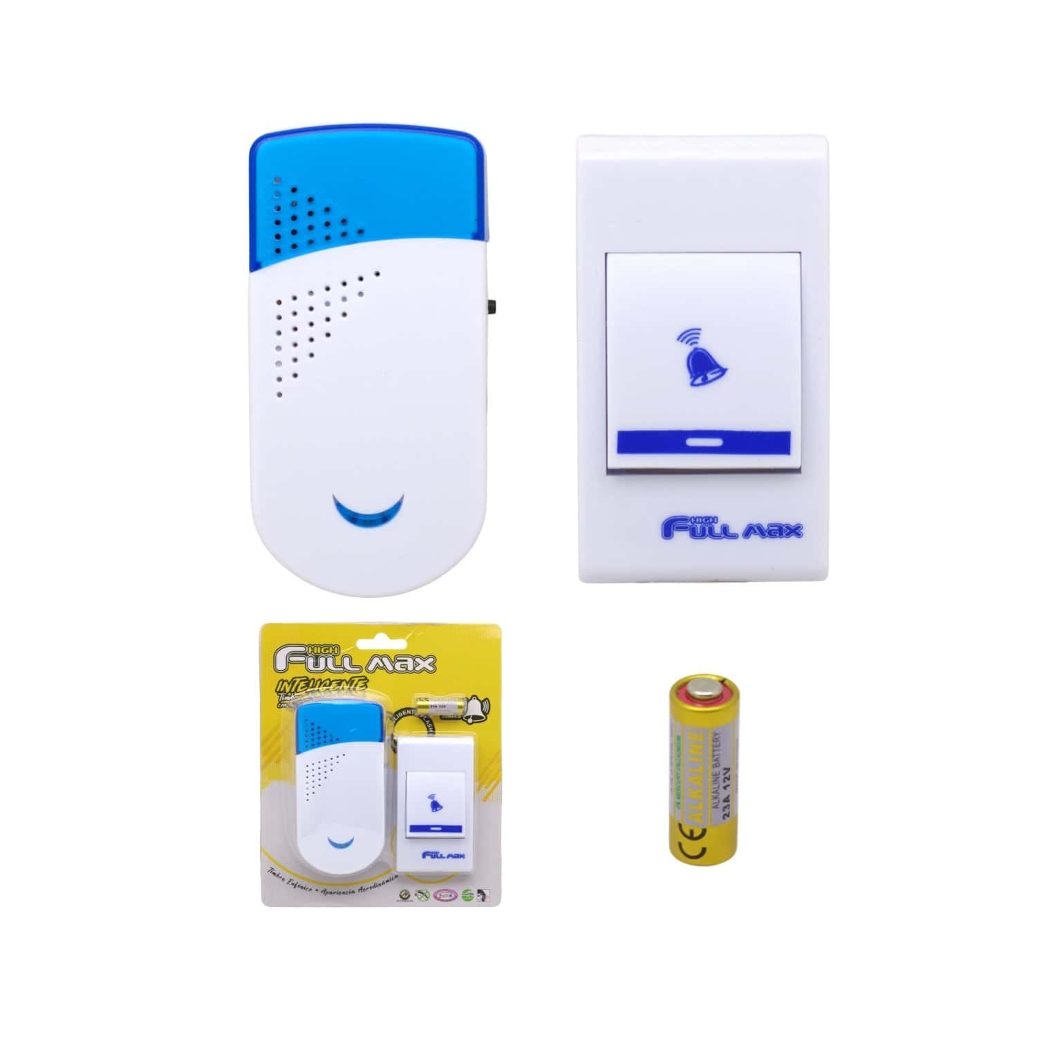 Timbre Inteligente Inalámbrico 220V 150M 8603 HIGH FULL MAX