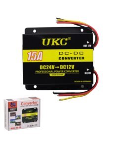 Reductor de Voltaje 24V a 12V 15A DDC-15A UKC