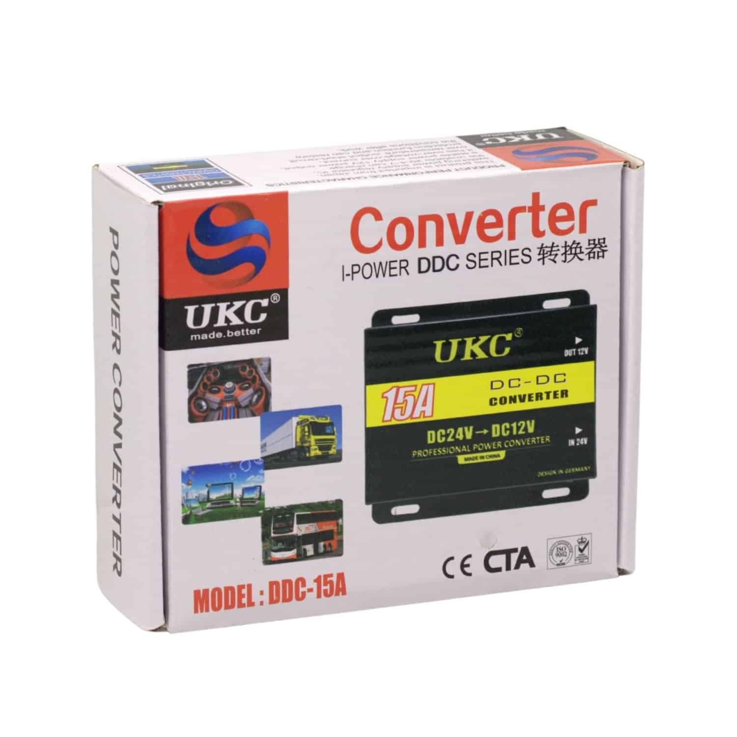 Reductor de Voltaje 24V a 12V 15A DDC-15A UKC - Imagen 5