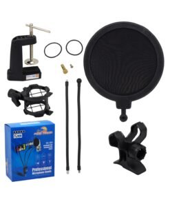 Portamicro con Antibop y Soporte Para Celular DS-302 HAWK FREE POWER