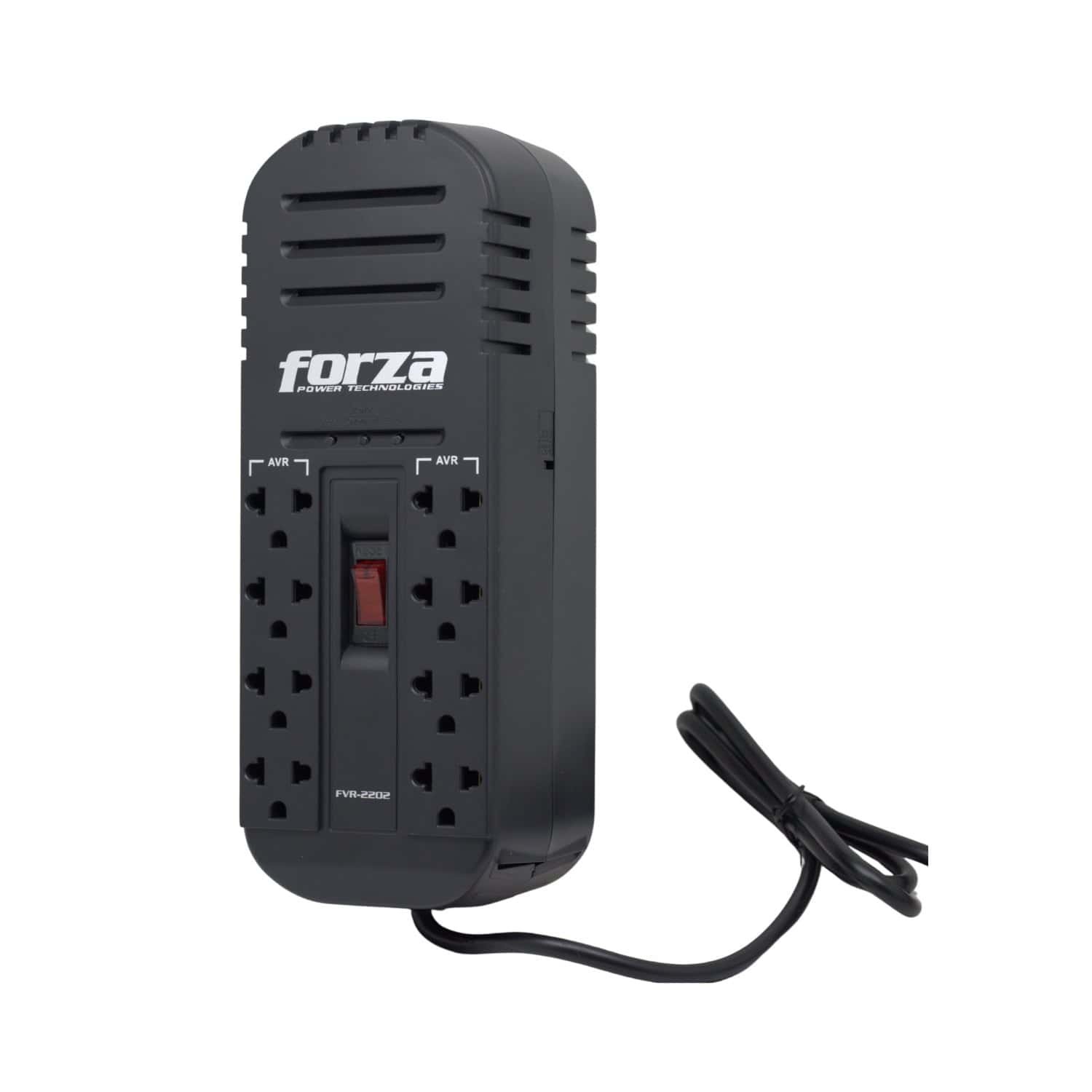 Estabilizador 8 Tomas 2200va/1100W 220V FVR-2202 FORZA - Imagen 3