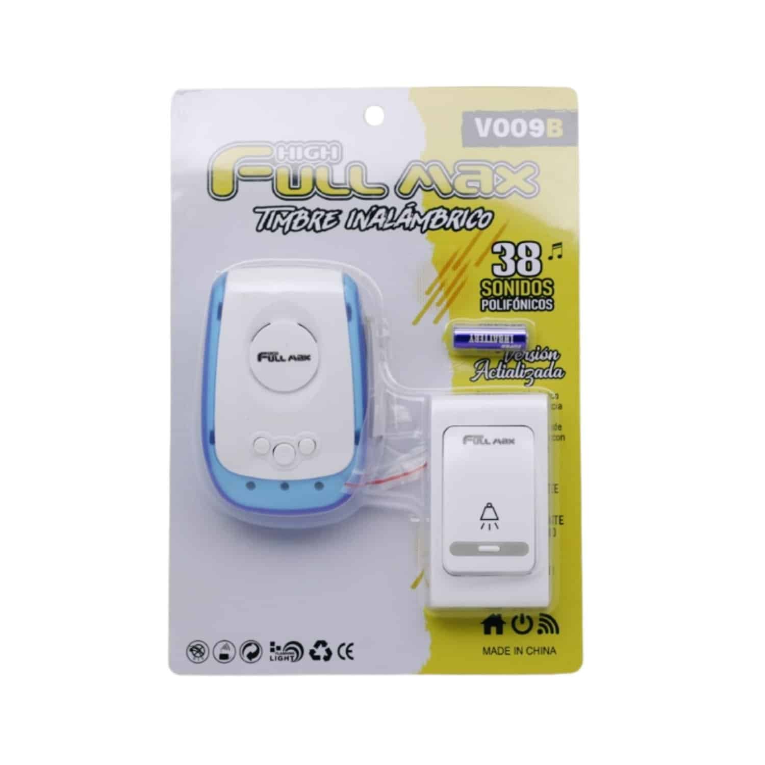 Timbre Inteligente Inalámbrico 220V Para Hogar V009B - Imagen 7