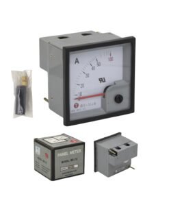 Amperímetro Analógico 72x72mm 0-50-100A /5A BE-72 050A STRONGER