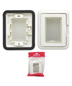 Placa de Pared Para Exterior Hidrobox BMWP139.WH OPALUX