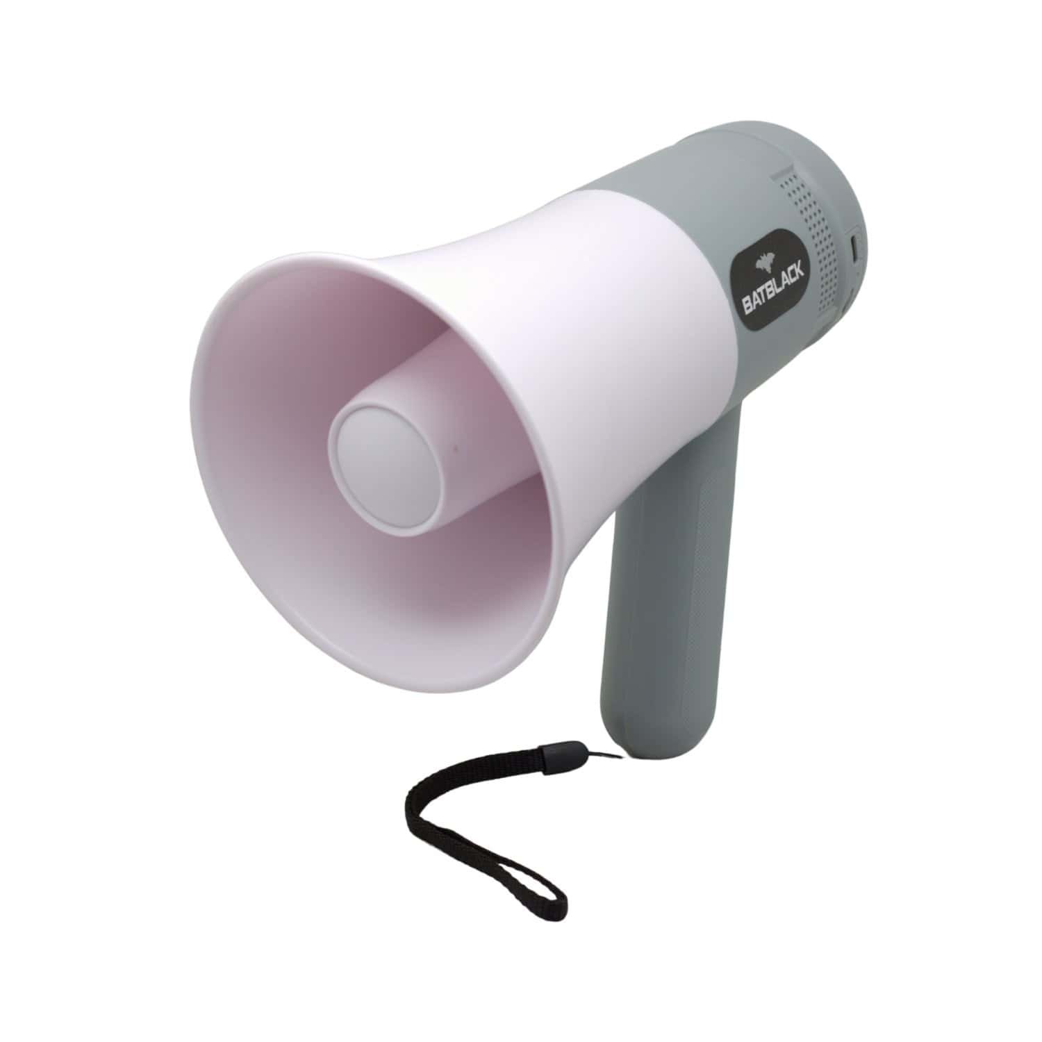 Megáfono 60W Recargable con USB/Bluetooth/SD/Grabación BT-MF60 BATBLACK - Imagen 2