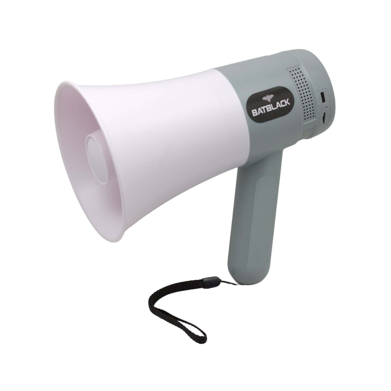 Megáfono 60W Recargable con USB/Bluetooth/SD/Grabación BT-MF60 BATBLACK - Imagen 3