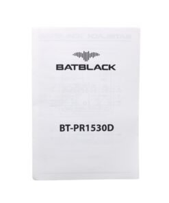 Mihaba BT-PR1530D Batblack