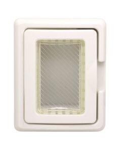 Alternative view of Placa de Pared Para Exterior Hidrobox KFWP01.WH OPALUX