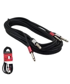 Cable 2 Plug Mono 6.3mm a 2 Plug Mono 6.3mm 3M LN-C10-3M L&N ACOUSTICS