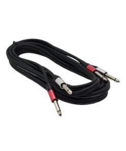 Alternative view of Cable 2 Plug Mono 6.3mm a 2 Plug Mono 6.3mm 3M LN-C10-3M L&N ACOUSTICS