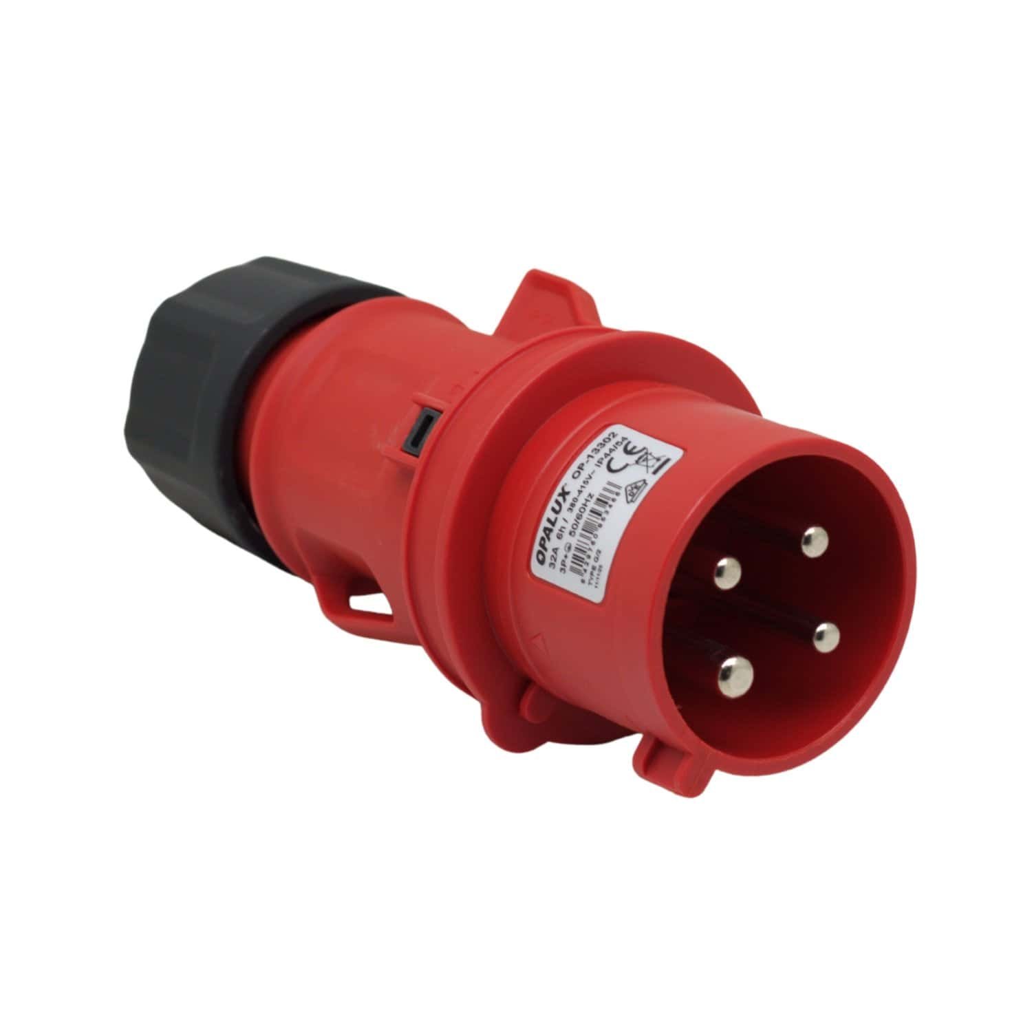 Enchufe Aéreo IP54 3 Polos+Tierra 32A 380-415V OP-13302 OPALUX - Imagen 2