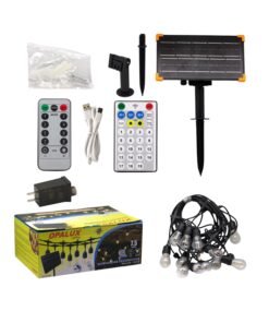 Guirnalda Decorativa Con Panel Solar OP-LSL1575 OPALUX