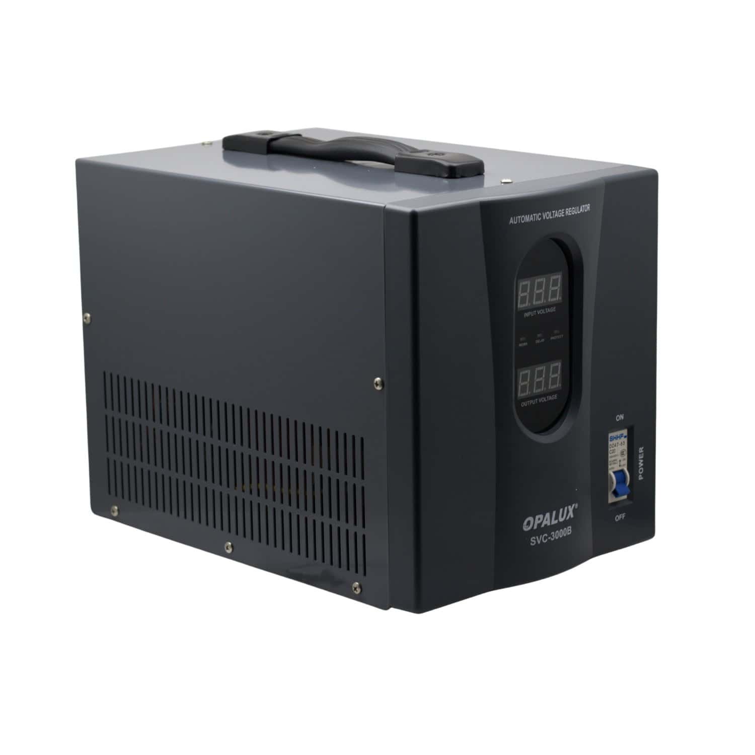 Estabilizador Servo Motor 3000W c/ Pantalla Digital SVC-3000B OPALUX - Imagen 2