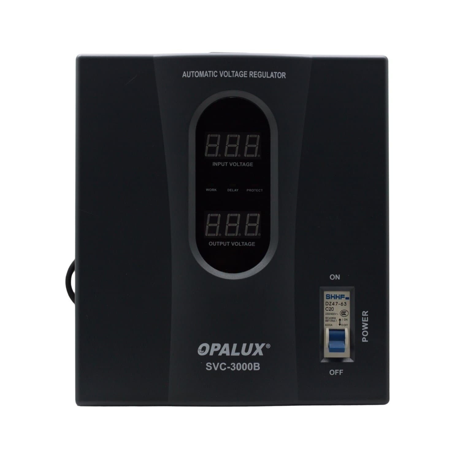 Estabilizador Servo Motor 3000W c/ Pantalla Digital SVC-3000B OPALUX - Imagen 4