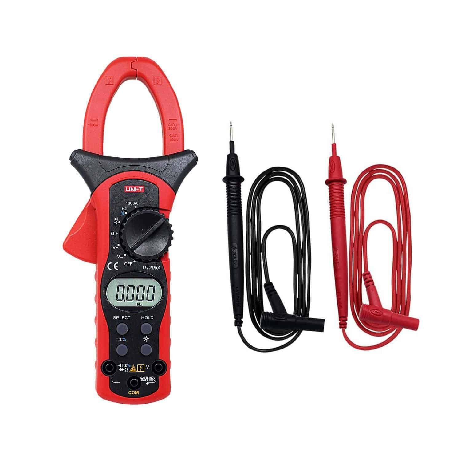 Pinza Amperimétrica Digital UT-205A UNI-T