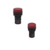 Foco Piloto LED Rojo 22MM 220V AD22-22DSR