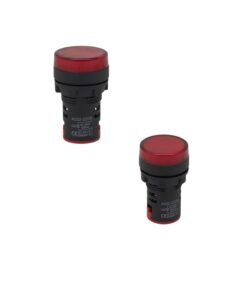 Foco Piloto LED Rojo 22MM 220V AD22-22DSR