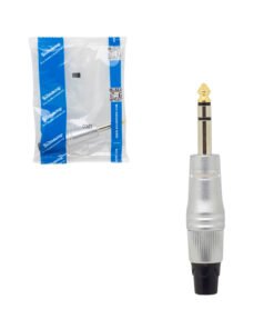 Plug Stereo 6.3MM Cromado SOUNDKING CC625