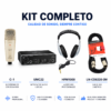 Kit para Grabación de Voz, Podcast y Streaming KIT-UMC22