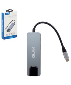 Adaptador USB-C A HDMI / RJ45 / USB 3.0 / USB-C GLINK GL-051