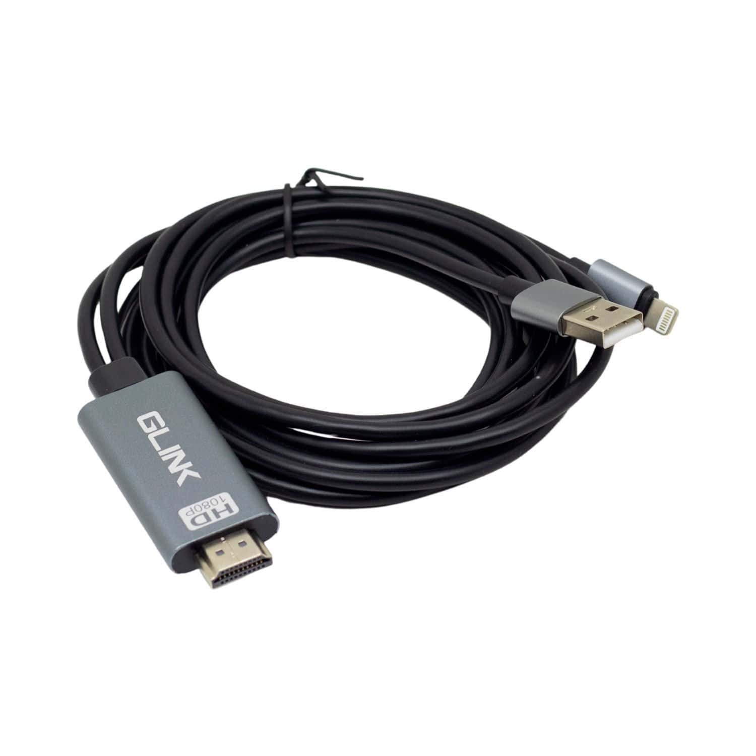 Cable Lightning a HDMI GLINK GL-056 - Imagen 3