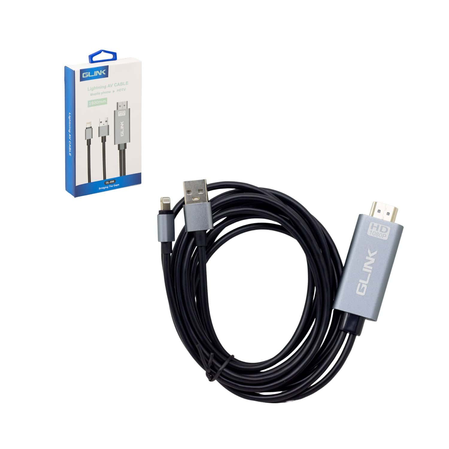 Cable Lightning a HDMI GLINK GL-056
