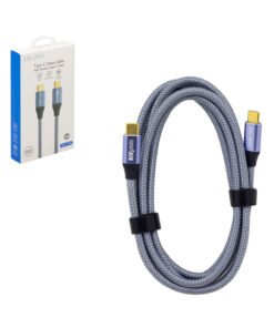 Cable USB-C A USB-C Enmallado 1.8M GLINK GL-C10