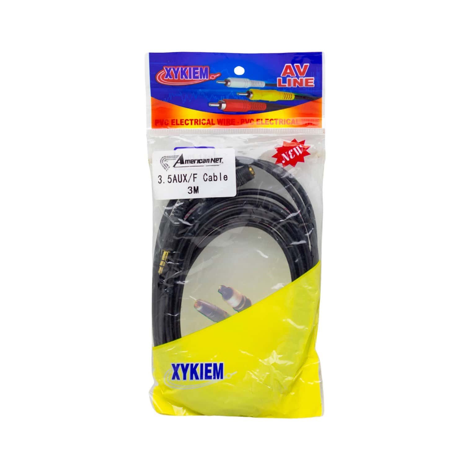 Cable De Extensión Estéreo 3.5mm Macho A Hembra 3M AMERICAN NET GP-380-3M - Imagen 6