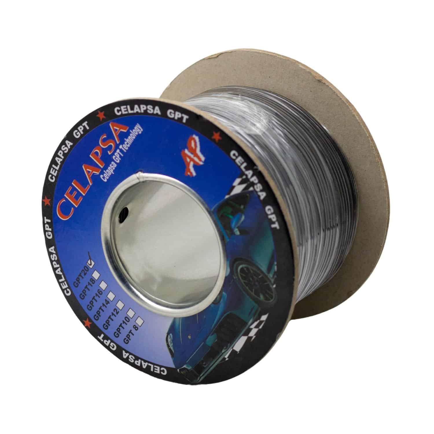 Cable Automotriz 20 AWG Negro 100M CELAPSA GPT-20NG - Imagen 3