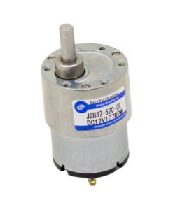 Alternative view of Motor DC 12V con Reductor 107 RPM JGB37-520-CE-107