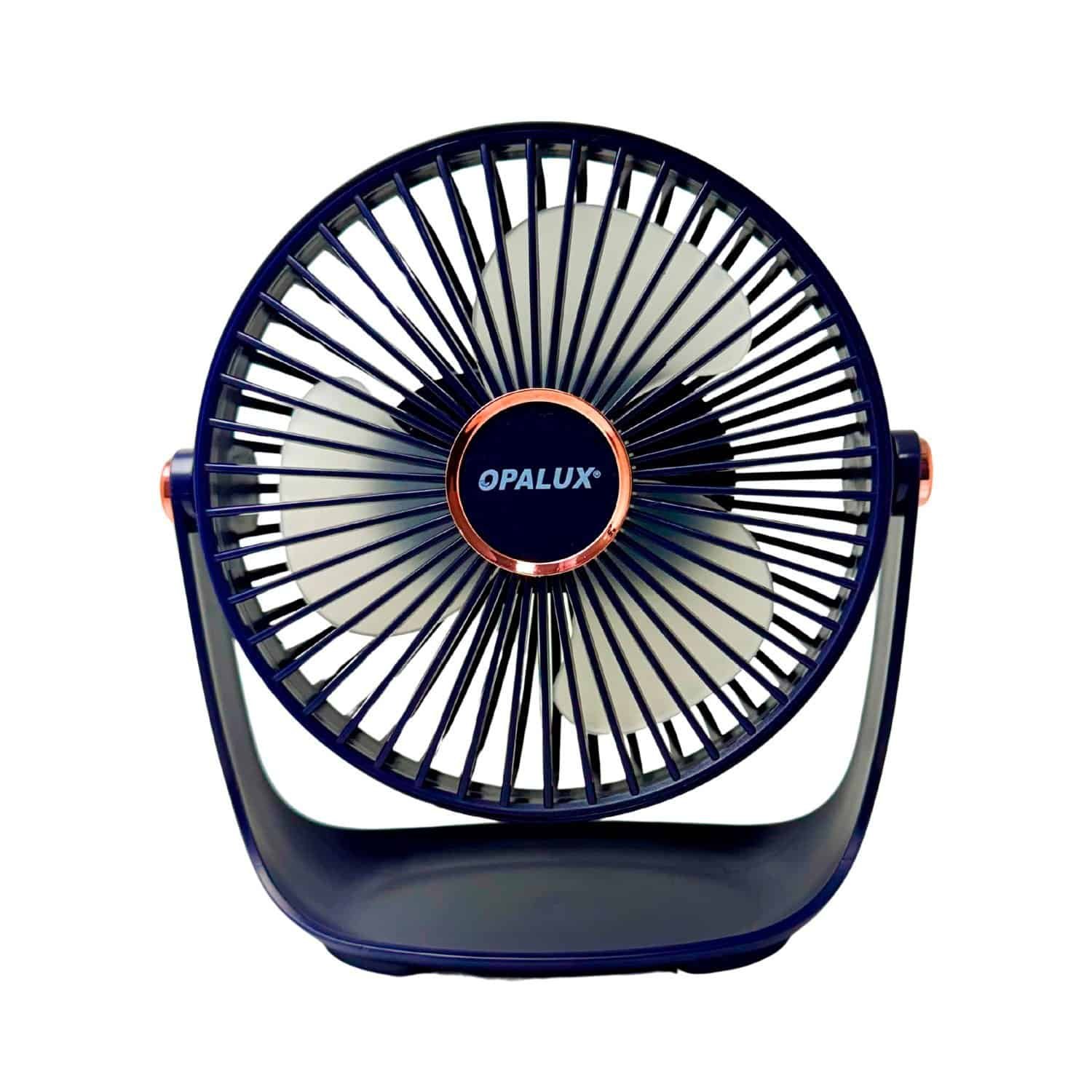 Ventilador Portátil Recargable OPALUX OP-TF60-AZ - Imagen 2