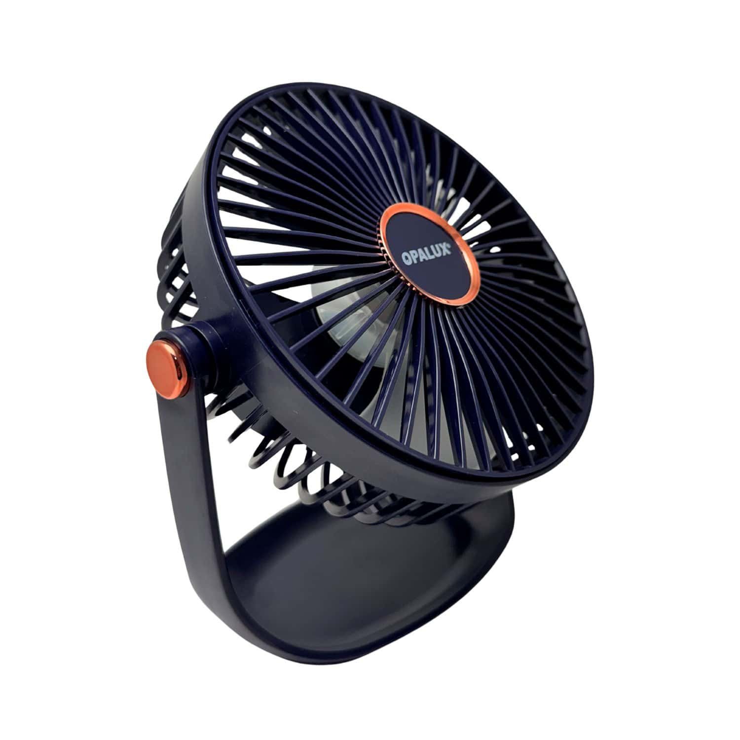 Ventilador Portátil Recargable OPALUX OP-TF60-AZ - Imagen 4