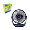 Ventilador Portátil Recargable OPALUX OP-TF60-AZ