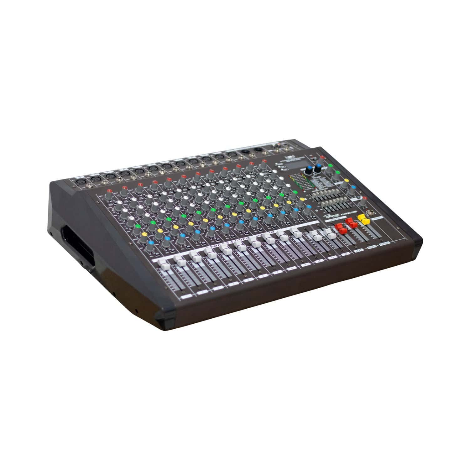 Consola Amplificada 12 Canales 2x350W POTTENZA PZ-YPMX1209D