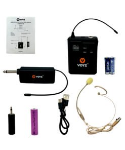 Micrófono Inalámbrico UHF de Vincha VOYZ VZ-WM103-UHF
