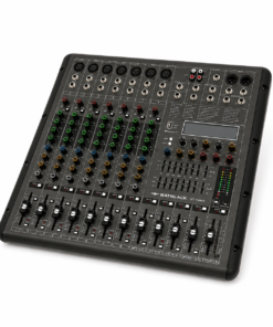Consola Amplificada 8 Canales 1600W USB/Bluetooth BATBLACK BT-PM800