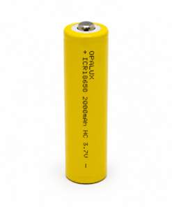Alternative view of Batería Recargable con Pin 18650 (HC) Litio 3.7V 2000mAh OPALUX ICR18650-2000HC