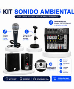 Kit de Sonido Profesional KIT-PZ-MP4000