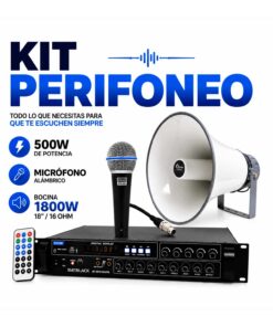 Kit Perifoneo Potente 1800W Pro KIT-TH-180