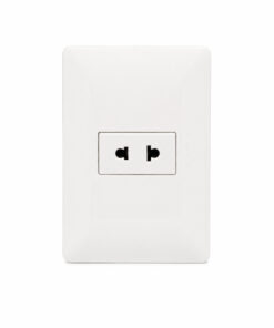 Tomacorriente Simple Universal 2 Polos BM1102 OPALUX