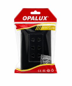 Alternative view of Tomacorriente Triple Universal 2 Polos OP-AT-36NG OPALUX