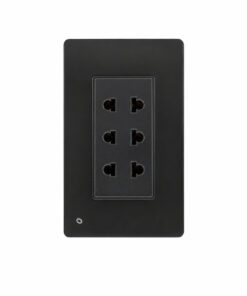 Tomacorriente Triple Universal 2 Polos OP-AT-36NG OPALUX