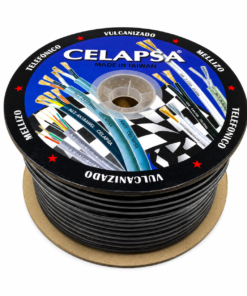 Alternative view of Cable Vulcanizado 2x14 AWG Negro Celapsa – Venta por Metro 2X14VN-F-MT