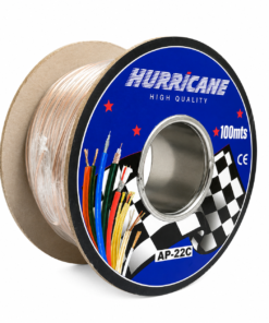 Cable Mellizo Cristal N.º 22 Hurricane – Rollo 100 m AP-22C