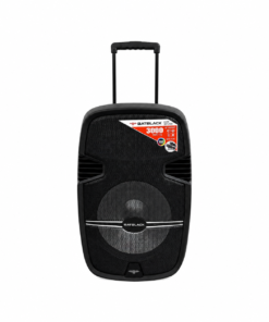 Alternative view of Parlante Activo 15" BATBLACK BT-1501BAT 3000W con Bluetooth, Micrófonos Inalámbricos y Pedestal